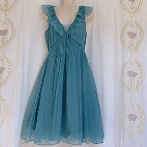 Stunning RARE Silk Rebecca Taylor Formal Dress size 4 XS